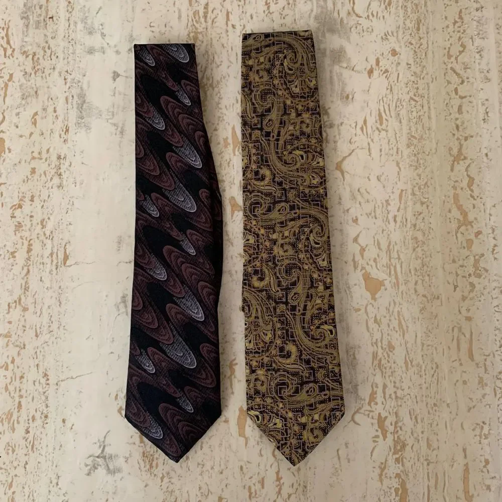 👔Set of 2 ties oaco rabanne + kolte👔